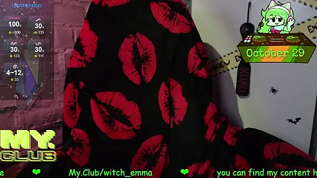 Witch Emma online show from October 29, 2025, 9:03 pm