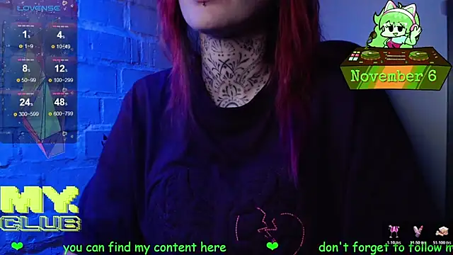 Witch Emma online show from November 6, 2025, 8:13 pm