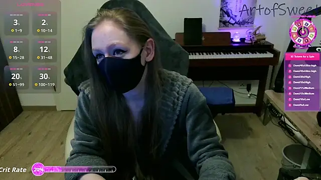 ArtofSweet online show from September 13, 2025, 7:14 pm