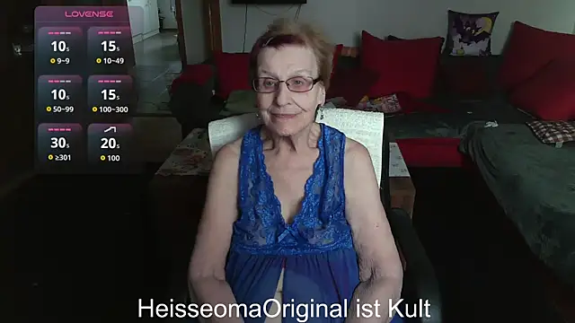 HeisseomaOriginal online show from April 3, 2026, 7:15 am