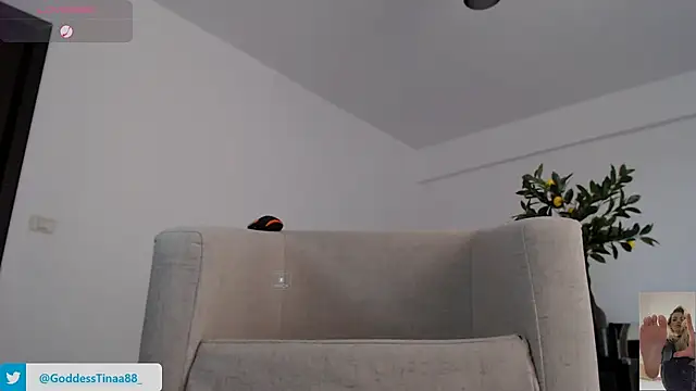 Goddess Tina online show from May 6, 2026, 3:16 pm