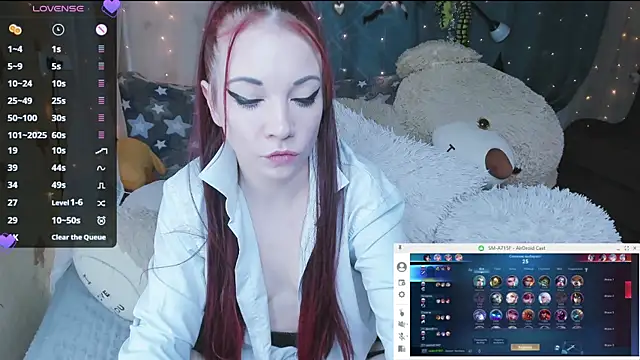 XNuka Flower LoverX online show from February 24, 2025, 11:41 pm