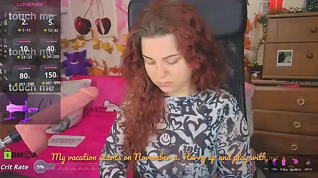 StellaMilla online show from November 5, 2025, 2:36 am