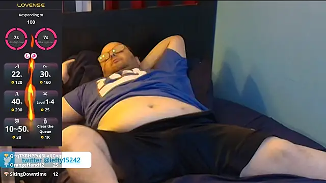 lefty15242 online show from September 14, 2025, 11:05 pm