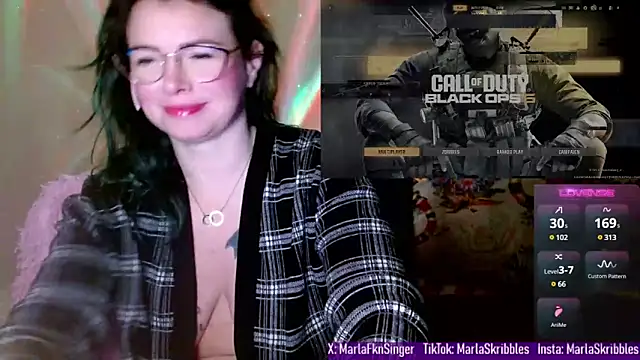 MarlaFknSinger online show from January 15, 2025, 7:37 am