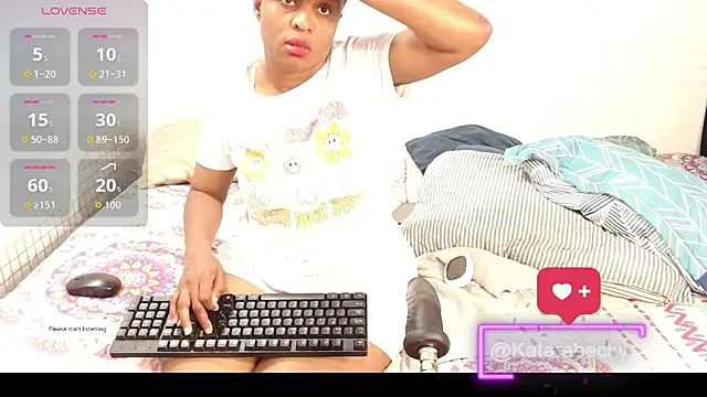 Kattara Becky  online show from October 17, 2025, 4:05 am