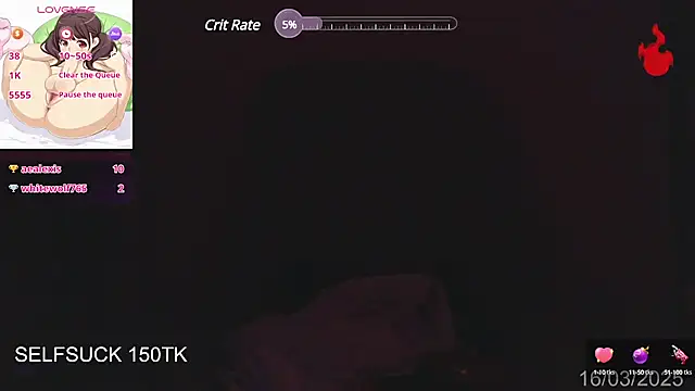 Herazuline online show from March 18, 2025, 4:51 am