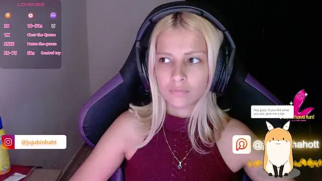 jujubinhahot online show from September 15, 2025, 11:27 pm