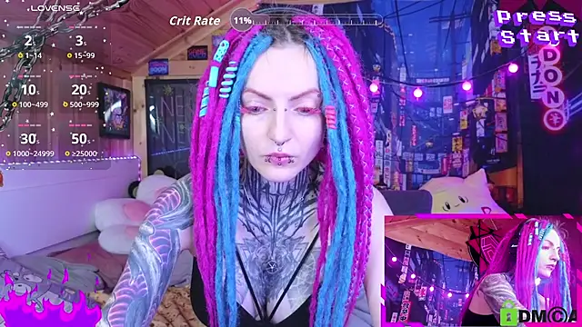 NekoCyber online show from October 4, 2025, 4:58 am