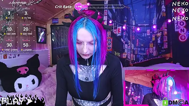 Snapshot of NekoCyber chatting on April 12, 2026, 5:11 am NekoCyber online show from April 12, 2026, 5:11 am