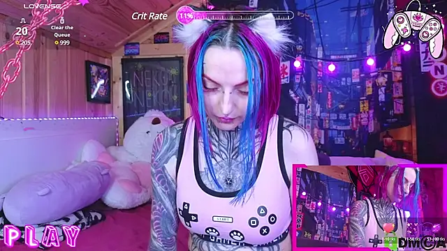 NekoCyber online show from March 20, 2025, 5:13 am