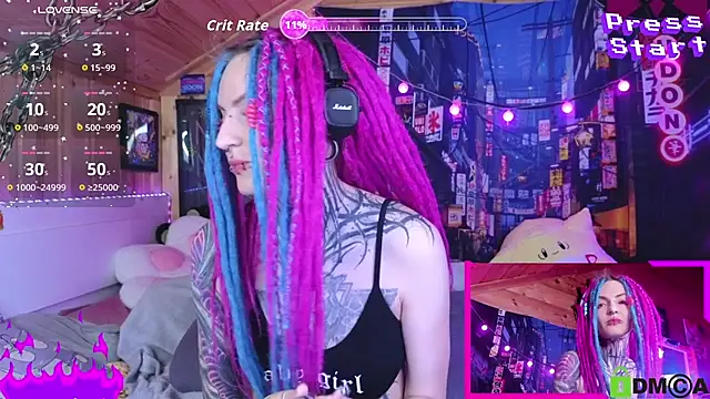 NekoCyber online show from October 5, 2025, 4:58 am