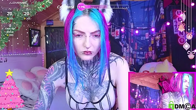 NekoCyber online show from December 20, 2025, 5:10 am