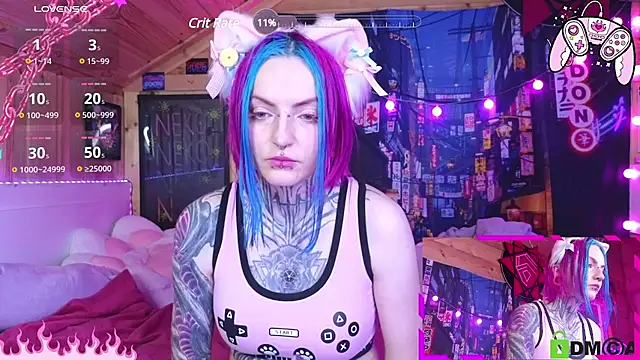 NekoCyber online show from January 30, 2025, 8:22 am