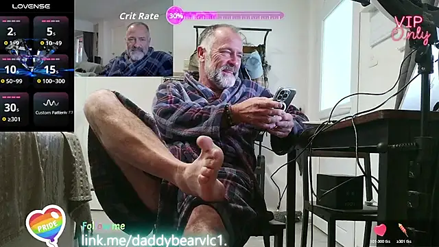 DaddybearVLC online show from February 4, 2026, 2:01 pm