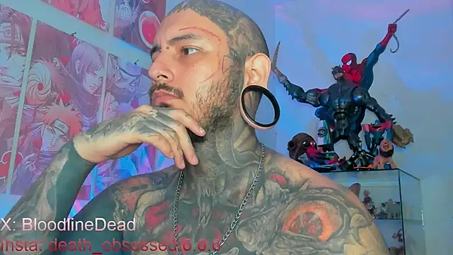 DEATHINK666XX online show from October 4, 2025, 3:35 pm