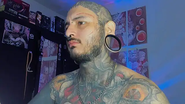 DEATHINK666XX online show from October 13, 2025, 4:41 pm