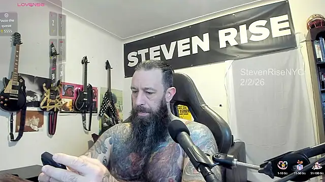 StevenRiseNYC online show from February 2, 2026, 1:54 pm