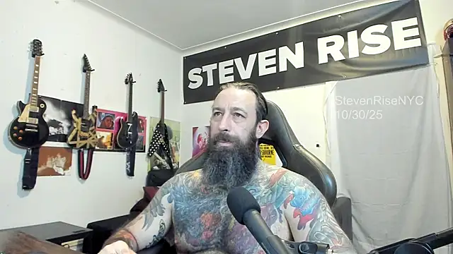 StevenRiseNYC online show from October 30, 2025, 1:09 pm